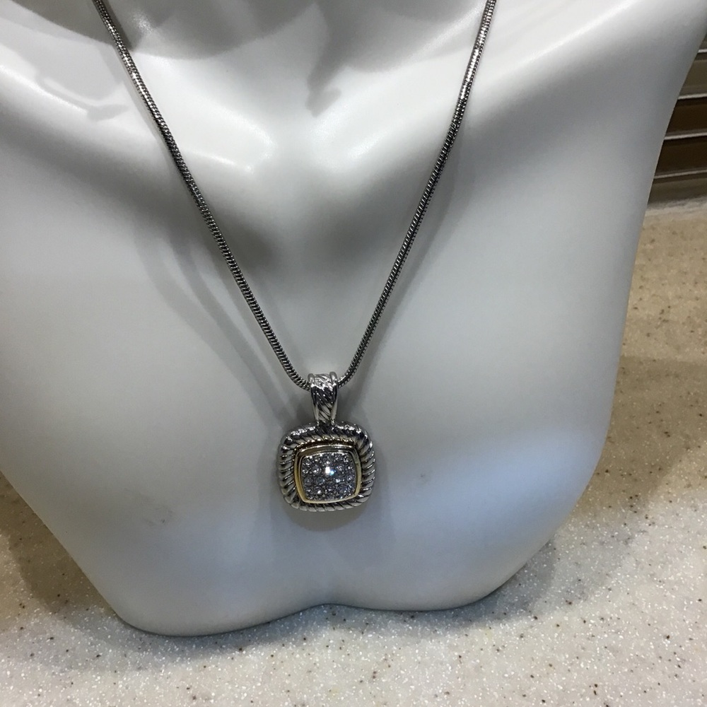 Alfani Silver Plated Necklace.